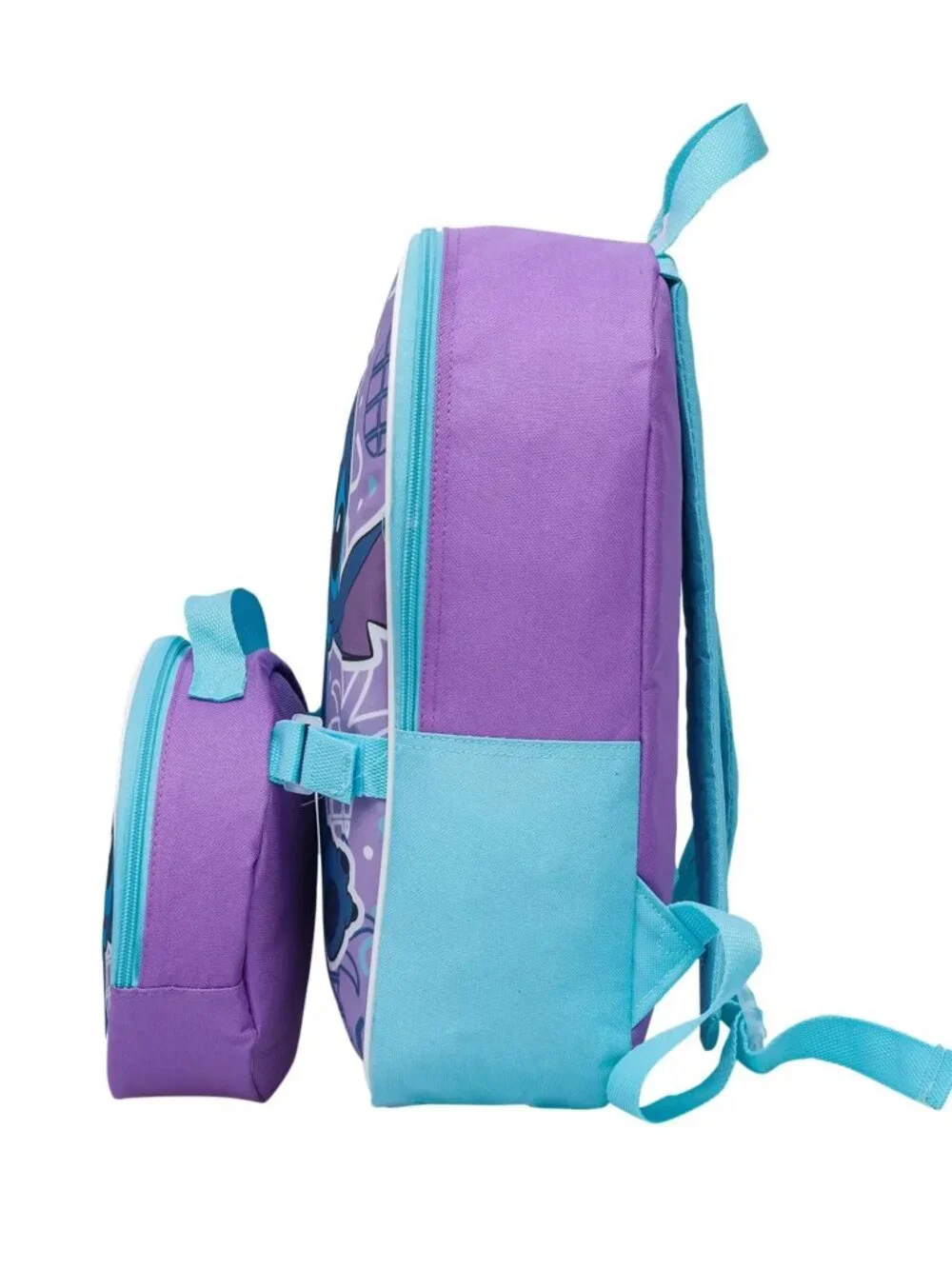 Disney Stitch Backpack and Lunch Bag 2 Piece Set